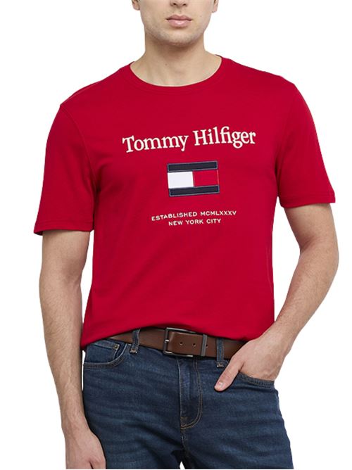 T-shirt con logo Tommy Hilfiger | MW0MW42736XLD